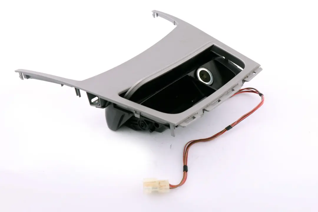 BMW 1 Series 16 E81 E87 E87N E88 Ashtray Finisher Trim Tray Decor Cover Silver - SKU rhd-7129142-16 - Part number 7078571