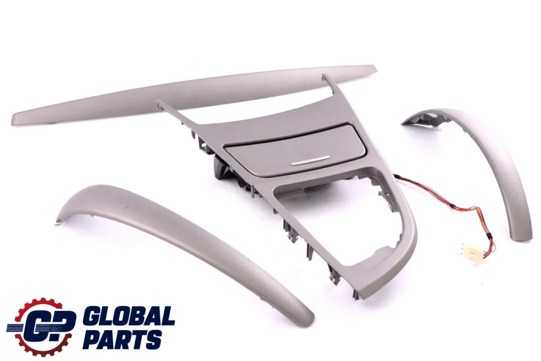 Interior Trim Set Dash Dashboard Ashtray Titan Matt to BMW 1 Series E81 E82 Silver with Part number 6962104 BMW 1 Series E81 E82 Silver Interior Trim Set Dash Dashboard Ashtray Titan Matt - SKU rhd-7129142-20 - Part number 6962104