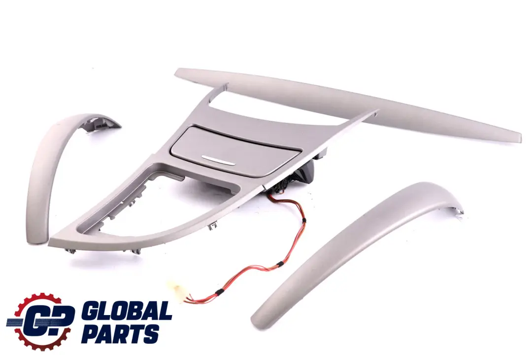 Interior Trim Set Dash Dashboard Ashtray Titan Matt to BMW 1 Series E81 E82 Silver with Part number 6962104 BMW 1 Series E81 E82 Silver Interior Trim Set Dash Dashboard Ashtray Titan Matt - SKU rhd-7129142-20 - Part number 6962104