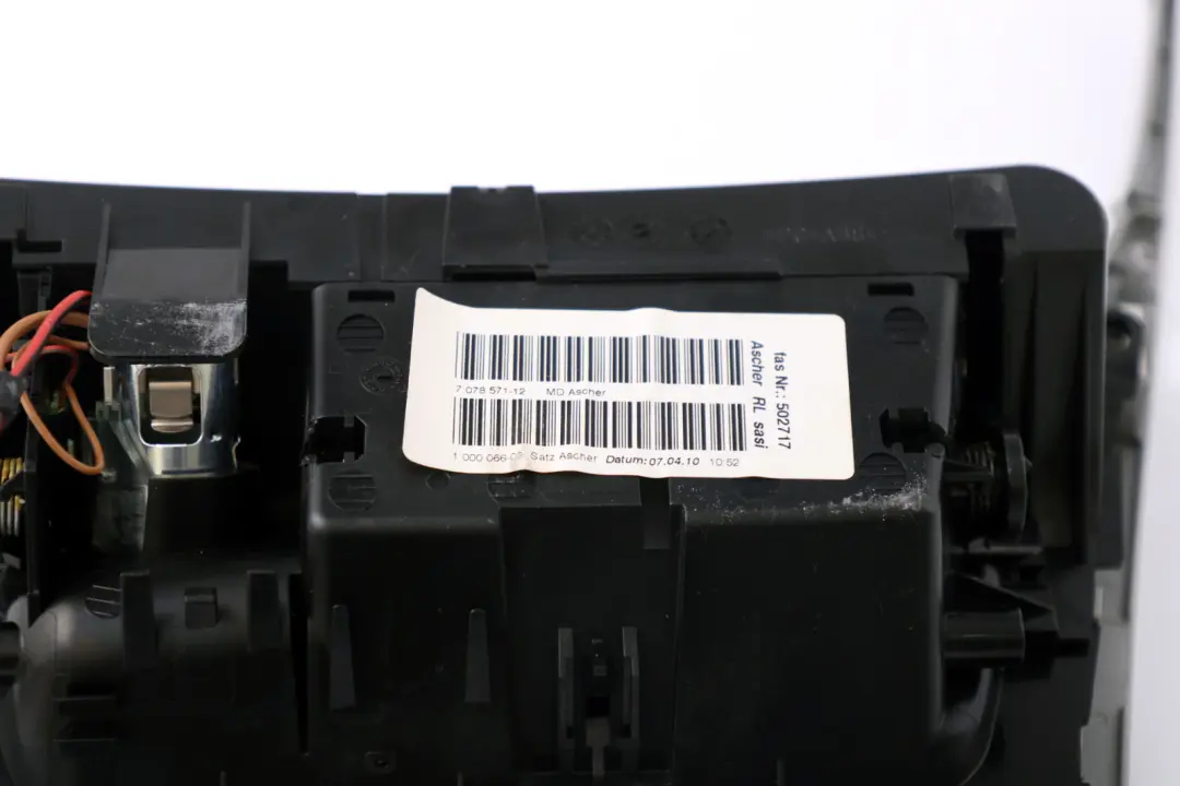 Ashtray Finisher Tray Front Decor Light Titan 7078571 to BMW 1 Series 4 E81 E87 with Part number 7129142 BMW 1 Series 4 E81 E87 Ashtray Finisher Tray Front Decor Light Titan 7078571 - SKU rhd-7129142-4 - Part number 7129142