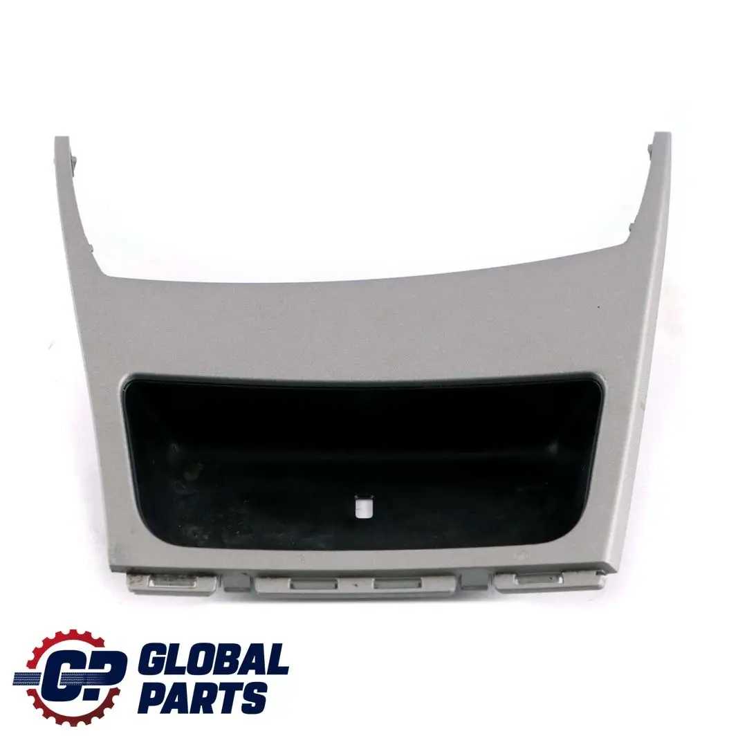 Console Storage Finisher Trim Tray Decor Front Titan Silver to BMW 1 E81 E87 5 with Part number 7129142 BMW 1 E81 E87 5 Console Storage Finisher Trim Tray Decor Front Titan Silver - SKU rhd-7129142-5 - Part number 7129142