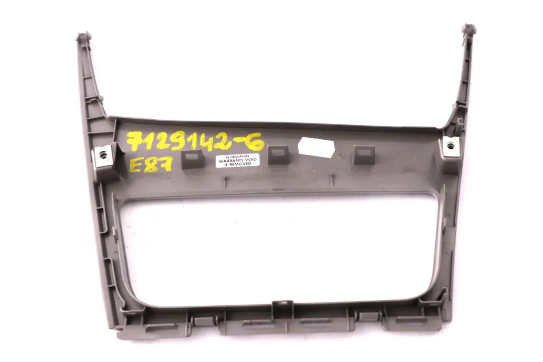 Ashtray Finisher Trim Tray Decor Silver Front to BMW 1 Series 6 E81 E87 with Part number 7129142 BMW 1 Series 6 E81 E87 Ashtray Finisher Trim Tray Decor Silver Front - SKU rhd-7129142-6 - Part number 7129142