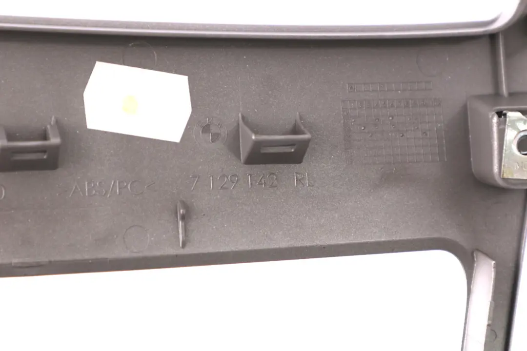 BMW 1 Series 6 E81 E87 Ashtray Finisher Trim Tray Decor Silver Front - SKU rhd-7129142-6 - Part number 7129142