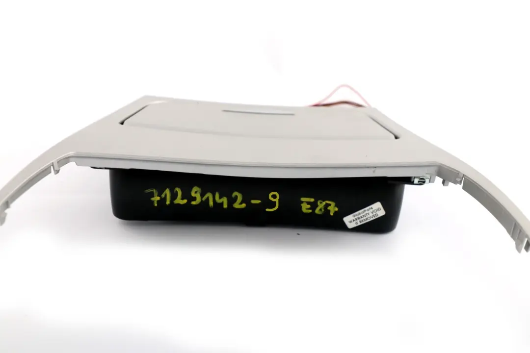 BMW 1 Series 9 E81 E87 Ashtray Finisher Tray Front Decor Silver 7078571 - SKU rhd-7129142-9 - Part number 7129142