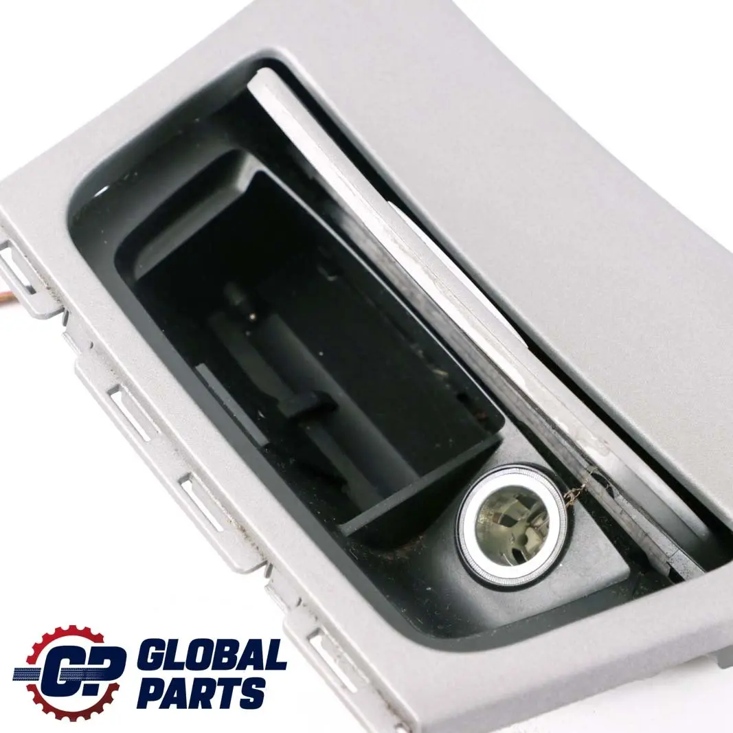 BMW E81 E87 E88 Ashtray Finisher Trim Tray Decor Silver Titan Matt - SKU rhd-7129142 - Part number 7129142