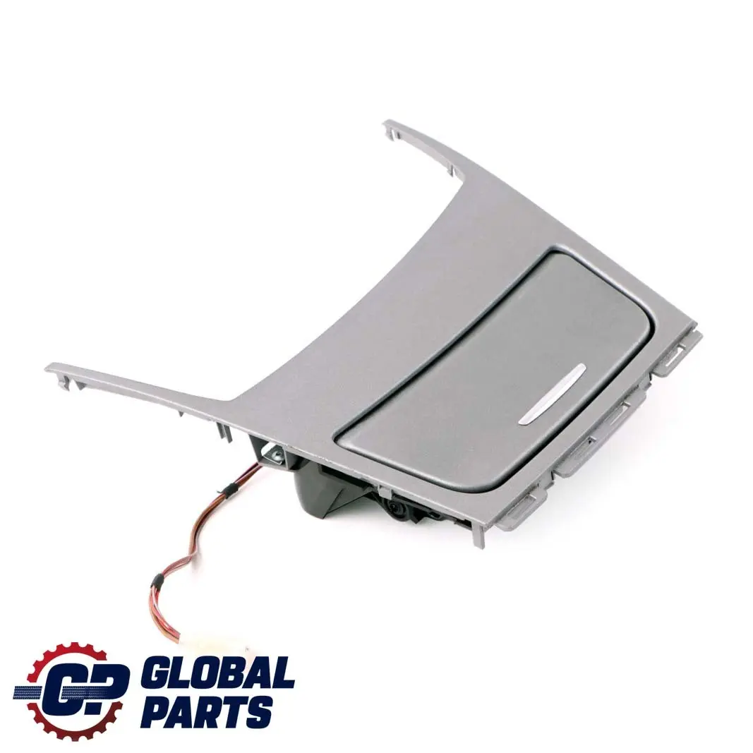 BMW E81 E87 E88 Ashtray Finisher Trim Tray Decor Silver Titan Matt - SKU rhd-7129142 - Part number 7129142