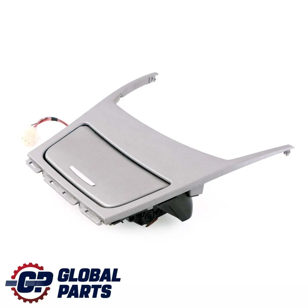 Ashtray Finisher Trim Tray Decor Silver Titan Matt to BMW E81 E87 E88 with Part number 7129142 BMW E81 E87 E88 Ashtray Finisher Trim Tray Decor Silver Titan Matt - SKU rhd-7129142 - Part number 7129142