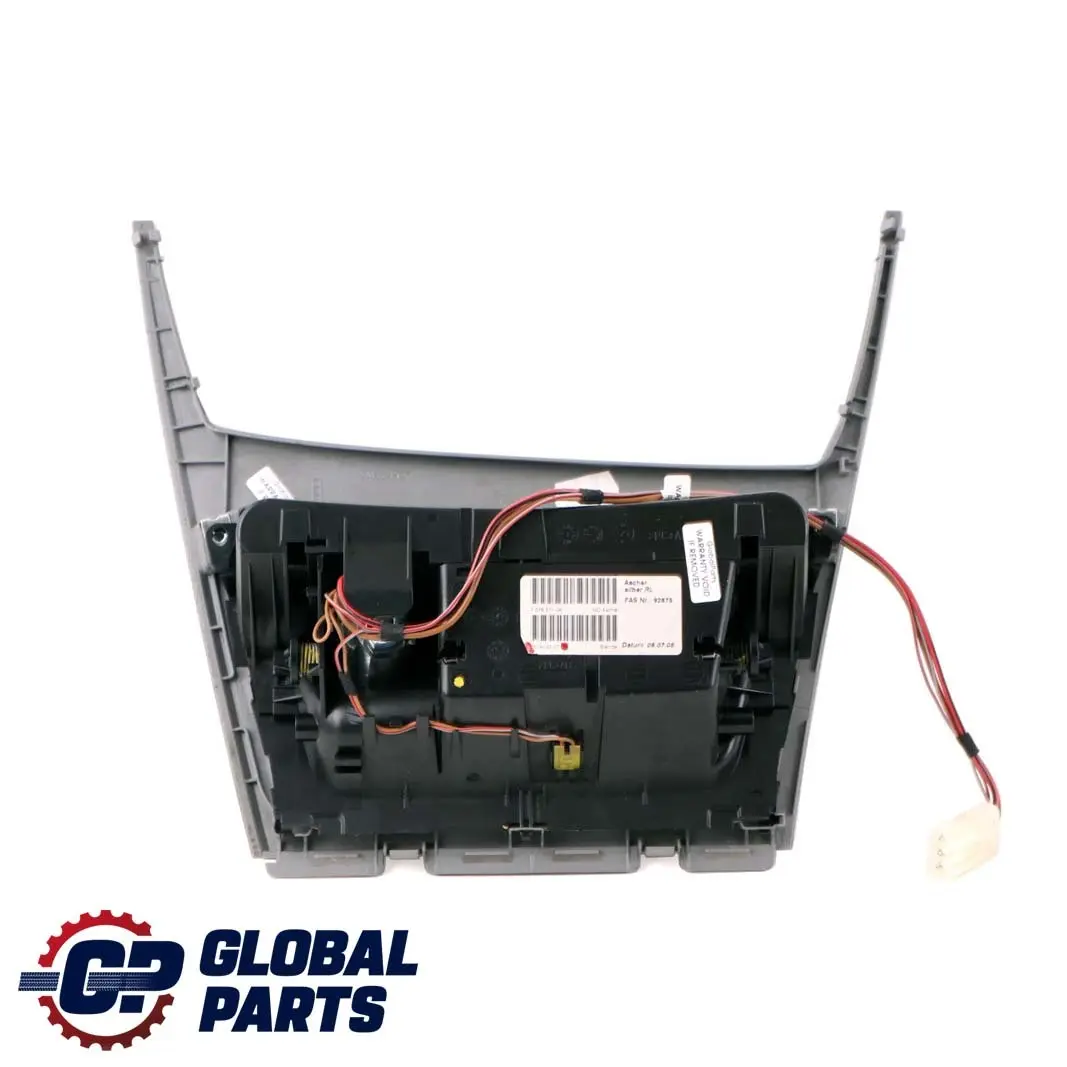 Ashtray Finisher Trim Tray Decor Silver Titan Matt to BMW E81 E87 E88 with Part number 7129142 BMW E81 E87 E88 Ashtray Finisher Trim Tray Decor Silver Titan Matt - SKU rhd-7129142 - Part number 7129142