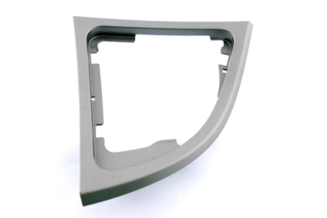 BMW 1 Series 3 E81 E87 Cover Gear Shifting Decor Titan 90 Silver - SKU rhd-7129144-3 - Part number 7129144