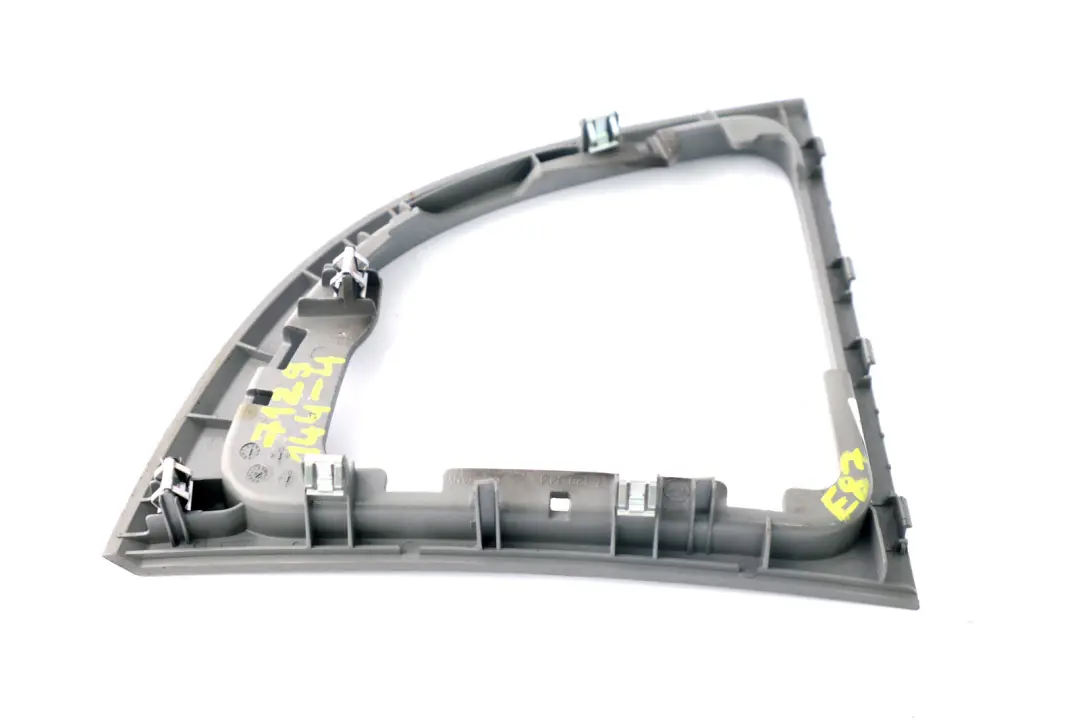 Shifting Decor Silver Titan Matt to BMW 1 Series 4 E81 E87 LCI Cover Gear with Part number 7129144 BMW 1 Series 4 E81 E87 LCI Cover Gear Shifting Decor Silver Titan Matt - SKU rhd-7129144-4 - Part number 7129144