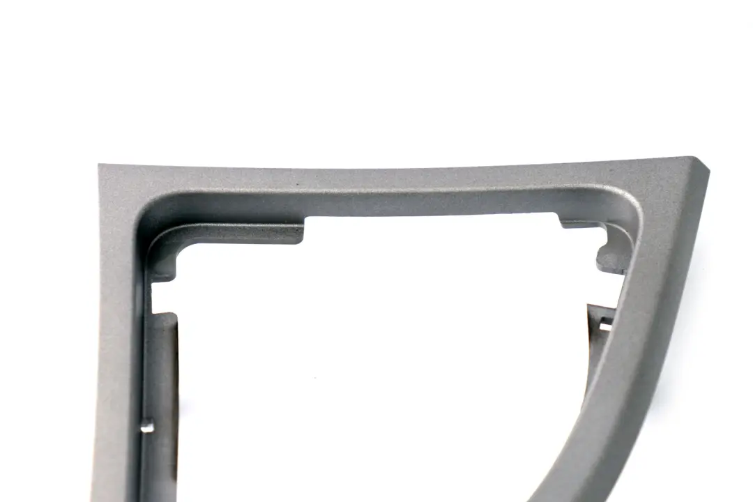 BMW 1 Series 4 E81 E87 LCI Cover Gear Shifting Decor Silver Titan Matt - SKU rhd-7129144-4 - Part number 7129144