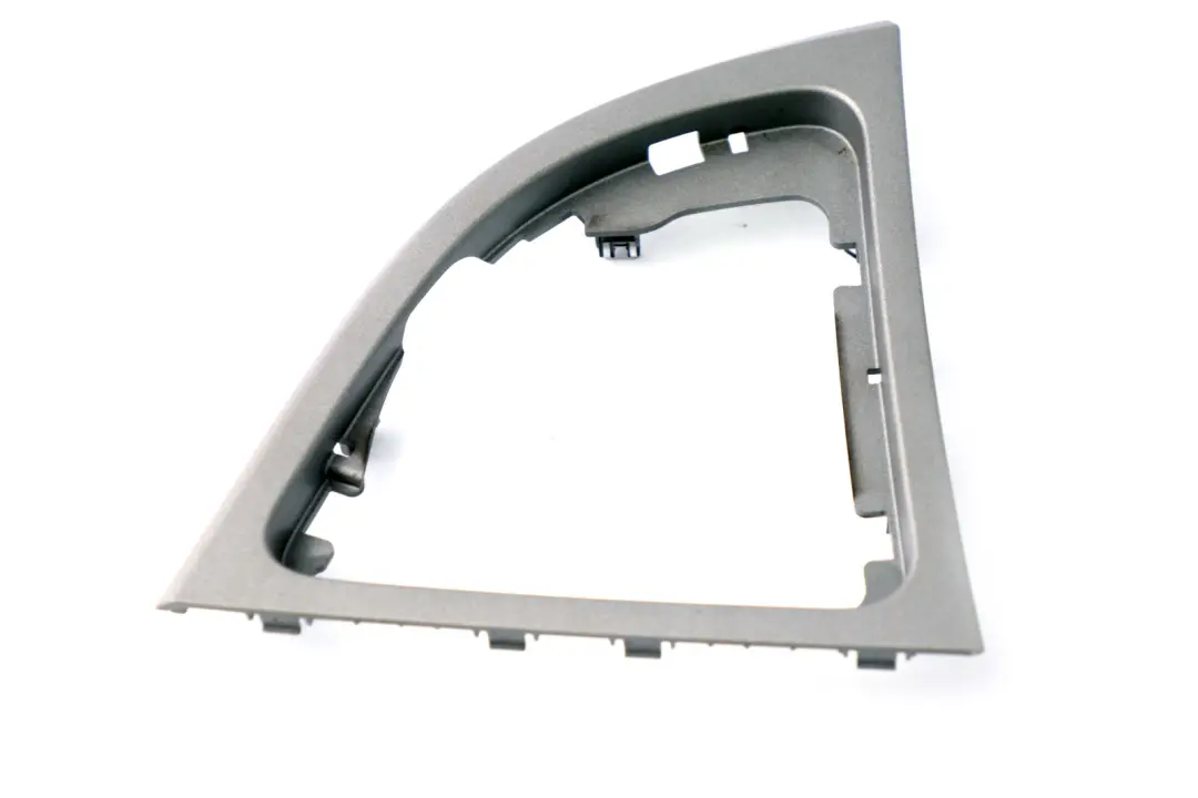 Shifting Decor Silver Titan Matt to BMW 1 Series 4 E81 E87 LCI Cover Gear with Part number 7129144 BMW 1 Series 4 E81 E87 LCI Cover Gear Shifting Decor Silver Titan Matt - SKU rhd-7129144-4 - Part number 7129144