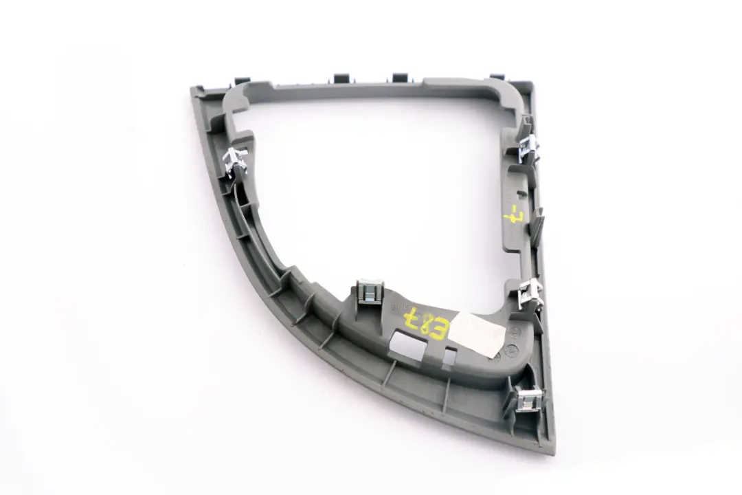 BMW 1 Series 7 E87 Cover Trim Gear Shifting Decor Silver Titan Matt - SKU rhd-7129144-7 - Part number 7129144