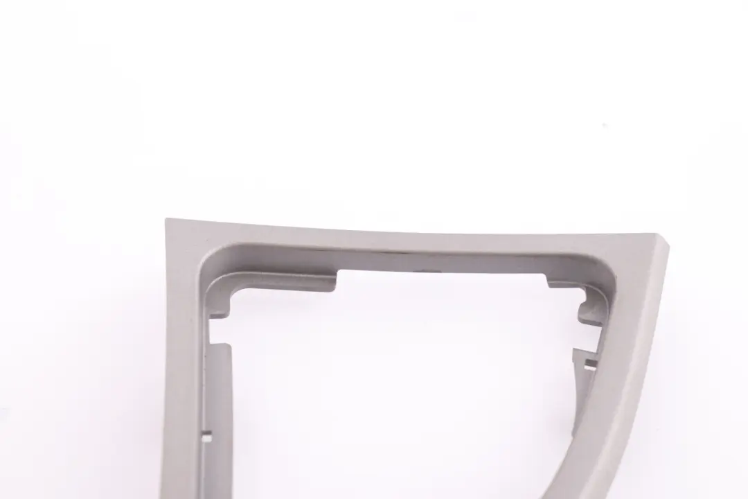 Trim Gear Shifting Decor Silver Titan Matt to BMW 1 Series 8 E87 Cover with Part number 7129144 BMW 1 Series 8 E87 Cover Trim Gear Shifting Decor Silver Titan Matt - SKU rhd-7129144-8 - Part number 7129144