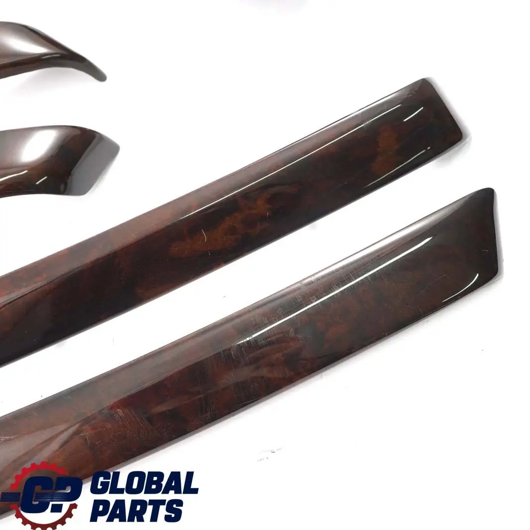 BMW 3 Series 1 E90 E91 Complete Interior Trim Set Dashboard Wood Burr Walnut - SKU rhd-7129549-1 - Part number 7129549