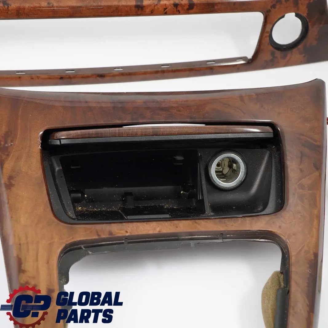 BMW 3 Series 1 E90 E91 Complete Interior Trim Set Dashboard Wood Burr Walnut - SKU rhd-7129549-1 - Part number 7129549