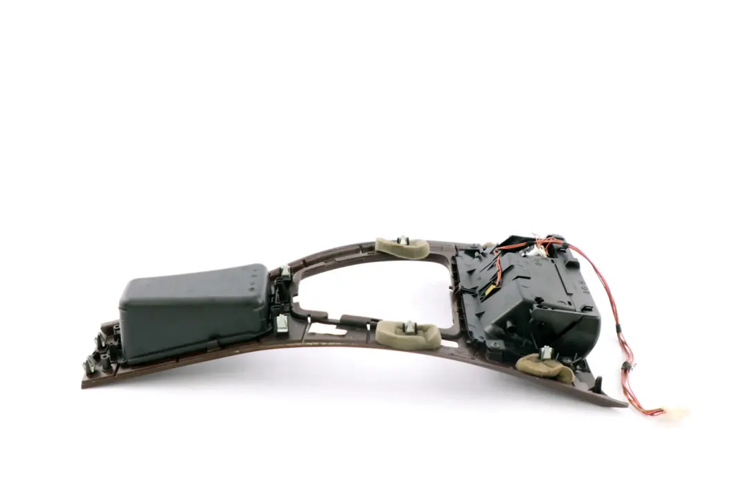 Centre Console Decor Cover Ashtray Wood Burr Walnut to BMW 3 Series 4 E90 E91 with Part number 7129549 BMW 3 Series 4 E90 E91 Centre Console Decor Cover Ashtray Wood Burr Walnut - SKU rhd-7129549-4 - Part number 7129549