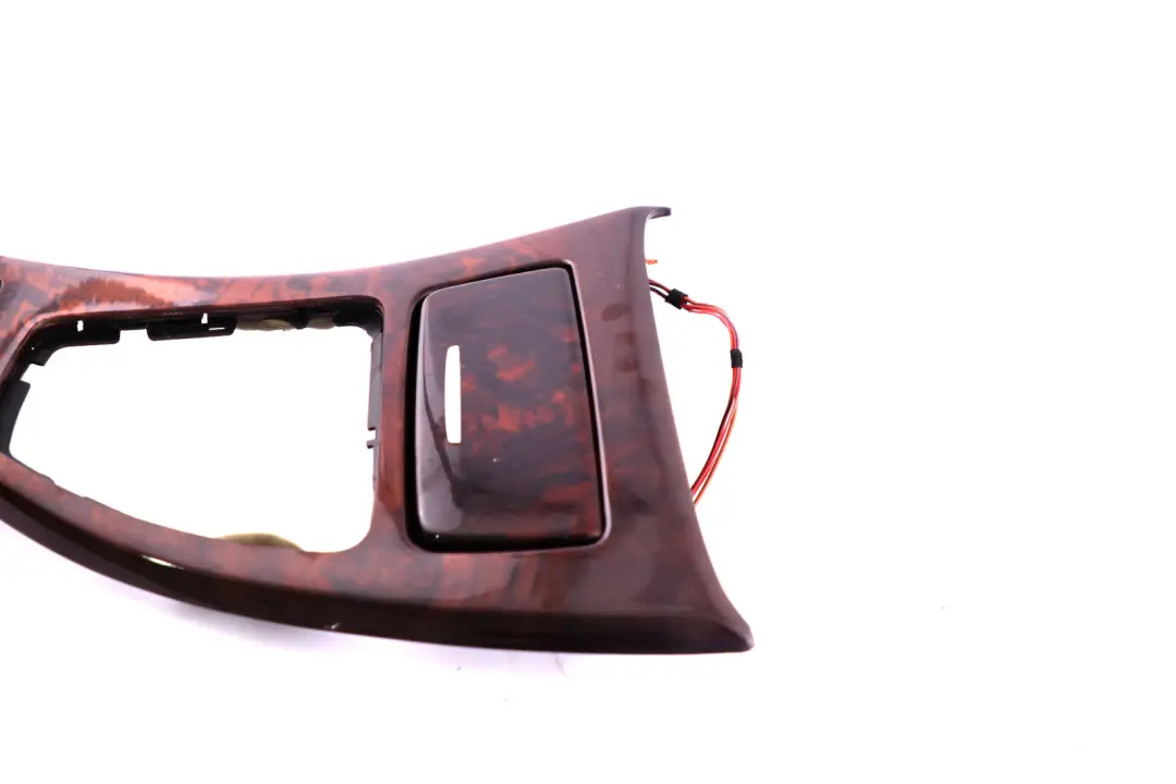 Centre Console Decor Cover Ashtray Wood Burr Walnut to BMW 3 Series 4 E90 E91 with Part number 7129549 BMW 3 Series 4 E90 E91 Centre Console Decor Cover Ashtray Wood Burr Walnut - SKU rhd-7129549-4 - Part number 7129549
