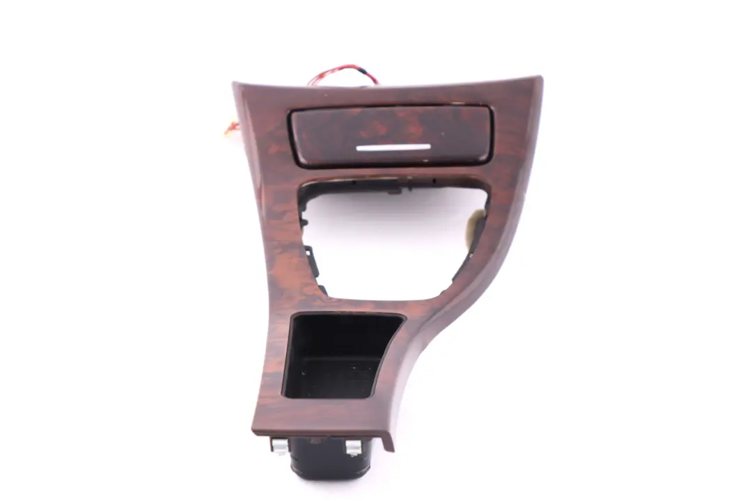 Centre Console Decor Cover Ashtray Wood Burr Walnut to BMW 3 Series 4 E90 E91 with Part number 7129549 BMW 3 Series 4 E90 E91 Centre Console Decor Cover Ashtray Wood Burr Walnut - SKU rhd-7129549-4 - Part number 7129549