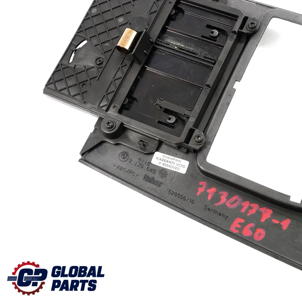 Decor Panel Centre Console Cover Titan II Dunkel to BMW 5 Series 1 E60 E61 with Part number 7130177 BMW 5 Series 1 E60 E61 Decor Panel Centre Console Cover Titan II Dunkel - SKU rhd-7130177-1 - Part number 7130177