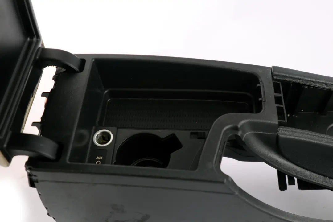 BMW 3 Series E90 E91 7 Centre Console Leather Armrest Black Lemon - SKU rhd-7130692-7 - Part number 7130692