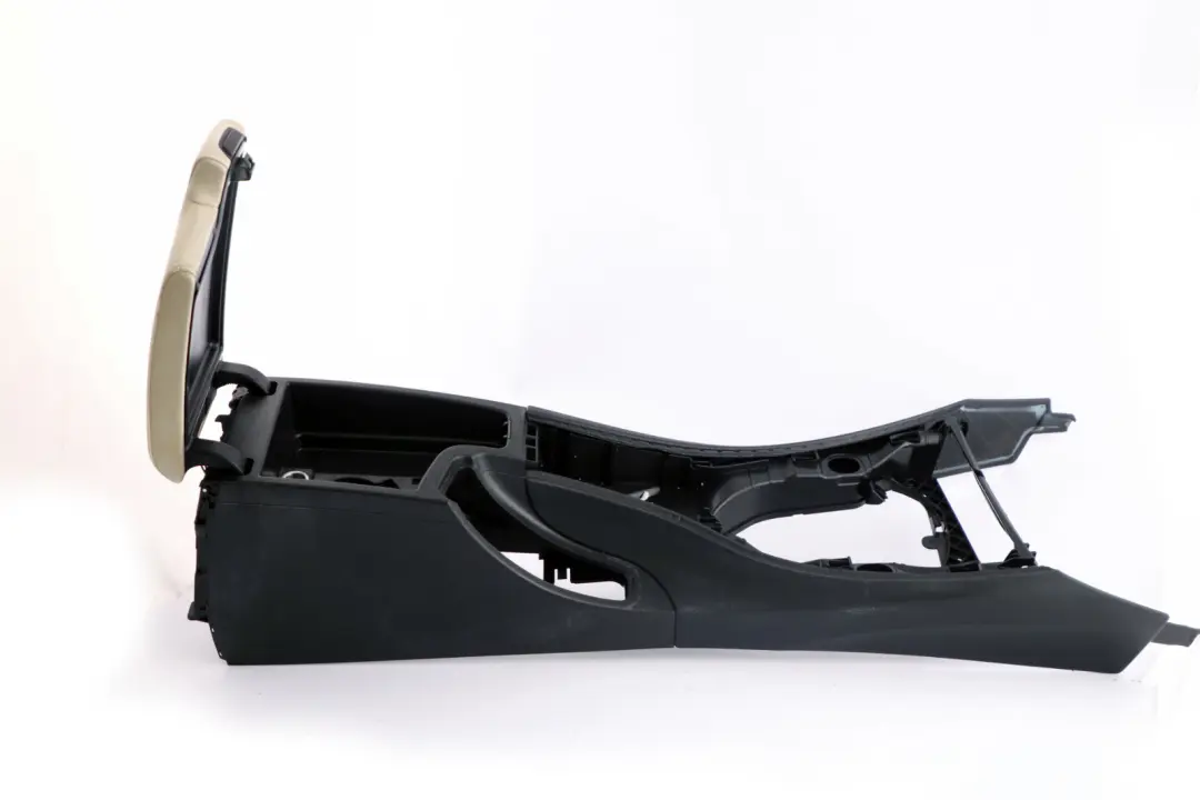 BMW 3 Series E90 E91 7 Centre Console Leather Armrest Black Lemon - SKU rhd-7130692-7 - Part number 7130692