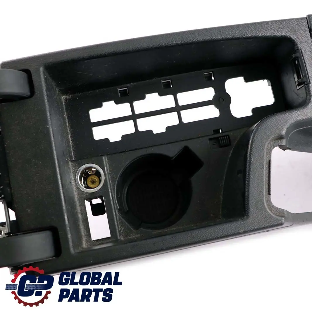 BMW 3 Series E90 E91 Centre Console Leather Armrest Black Jade Grey - SKU rhd-7130692-8 - Part number 7130692