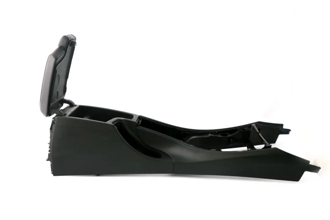 Split Slide Black Leather Centre Console Armrest to BMW 3 Series E90 E91 E92 E93 with Part number 7130692 BMW 3 Series E90 E91 E92 E93 Split Slide Black Leather Centre Console Armrest - SKU rhd-7130692-9 - Part number 7130692