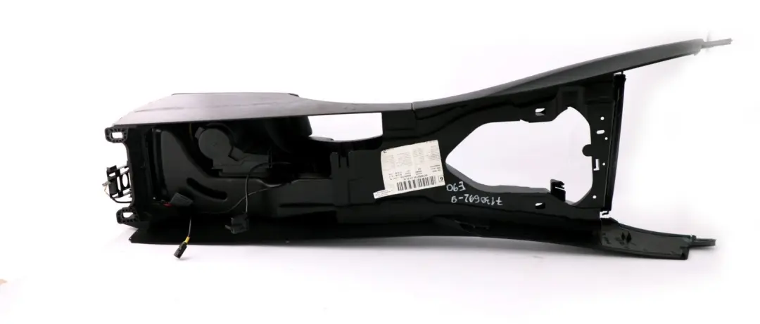 Split Slide Black Leather Centre Console Armrest to BMW 3 Series E90 E91 E92 E93 with Part number 7130692 BMW 3 Series E90 E91 E92 E93 Split Slide Black Leather Centre Console Armrest - SKU rhd-7130692-9 - Part number 7130692