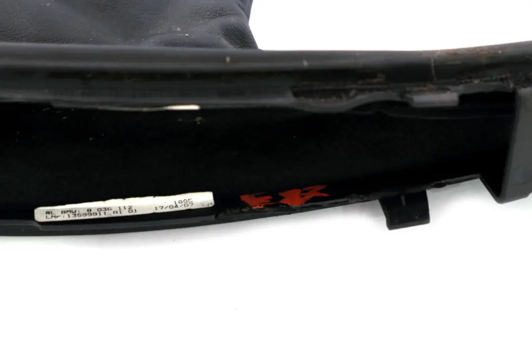 BMW 1 Series E81 E82 E87 E88 Handbrake Lever Cover Leather M-Sport 8036112 - SKU rhd-7130844-2 - Part number 34427130844