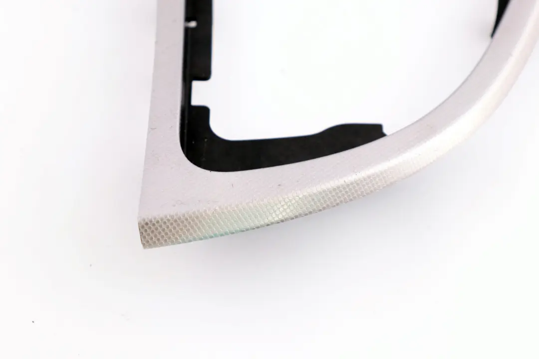 BMW 1 Series 2 E87 Cover Gear Shift Trim Aluminium Kodiak Silber Silver - SKU rhd-7131629-2 - Part number 7131629