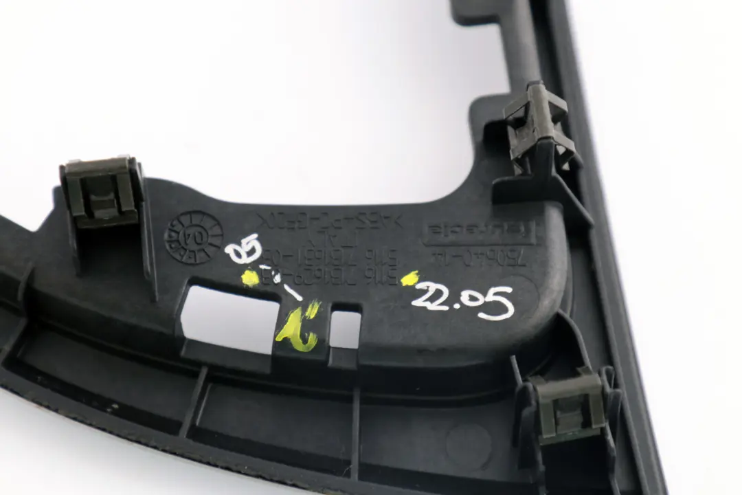 BMW 1 Series 2 E87 Cover Gear Shift Trim Aluminium Kodiak Silber Silver - SKU rhd-7131629-2 - Part number 7131629