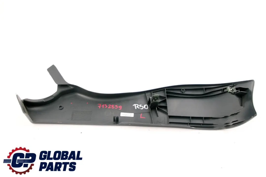 Mini Cooper R50 R52 R53 Seat Trim Cover Outer Left N/S Panther Black - SKU rhd-7132839 - Part number 7132839