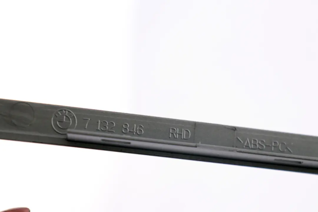 BMW 3 Series 13 E90 E91 Decorative Dashboard Strip Titan 90 Silver - SKU rhd-7132846-13 - Part number 7132846