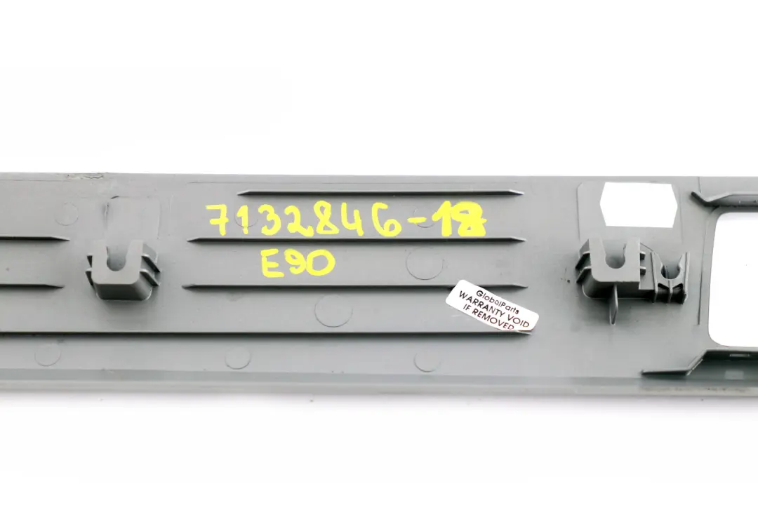 BMW 3 Series 18 E90 E91 Decorative Dashboard Strip Left N/S Titan 90 Silver - SKU rhd-7132846-18 - Part number 6970077