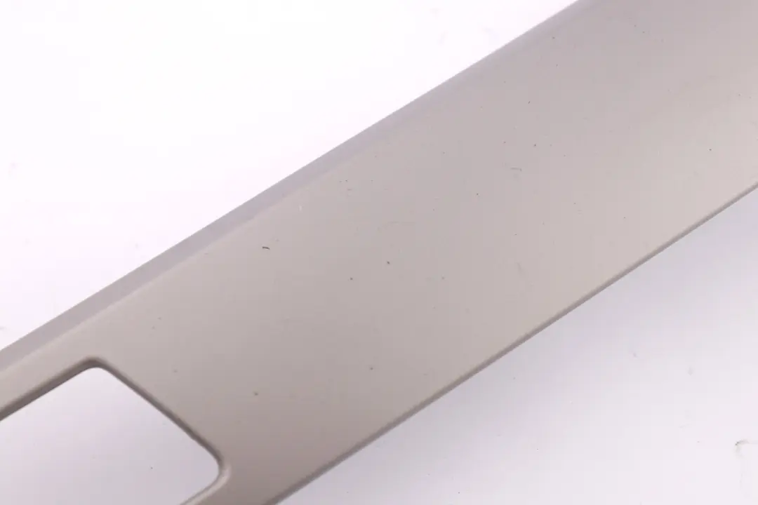 BMW 3 Series E90 E91 Decorative Dashboard Strip Titan 90 Silver Left N/S - SKU rhd-7132846-4 - Part number 7132846