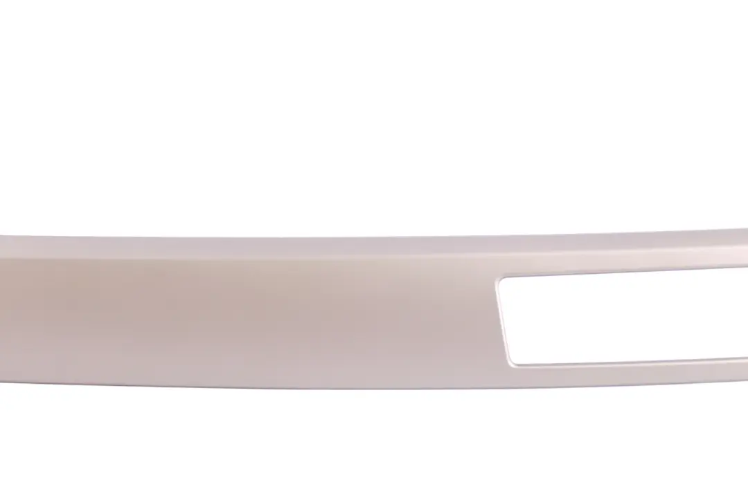 BMW 3 Series E90 Decorative Dashboard Strip Trim Cover Titan 90 Silver - SKU rhd-7132846-5 - Part number 7132846