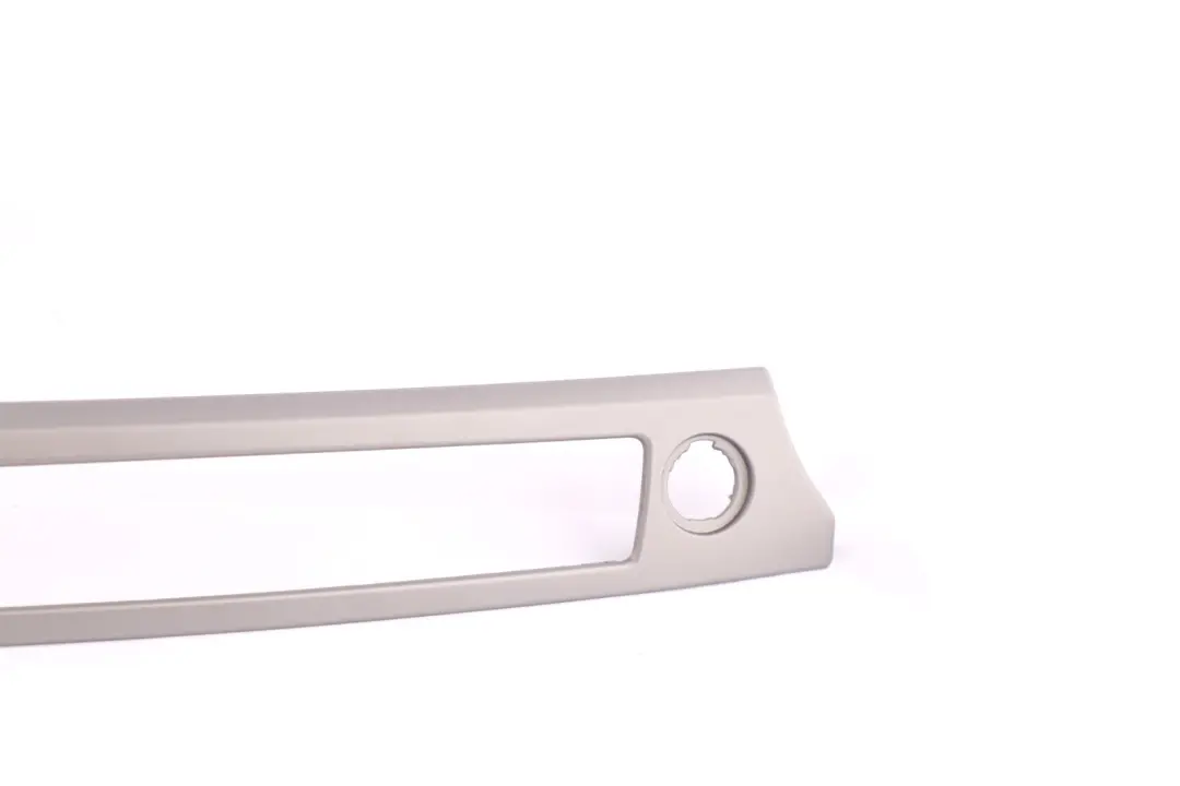 BMW 3 Series E90 Decorative Dashboard Strip Trim Cover Titan 90 Silver - SKU rhd-7132846-5 - Part number 7132846