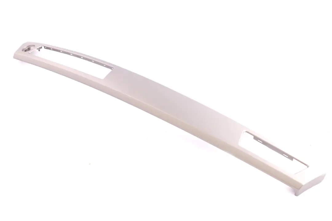 BMW 3 Series E90 Decorative Dashboard Strip Trim Cover Titan 90 Silver - SKU rhd-7132846-5 - Part number 7132846