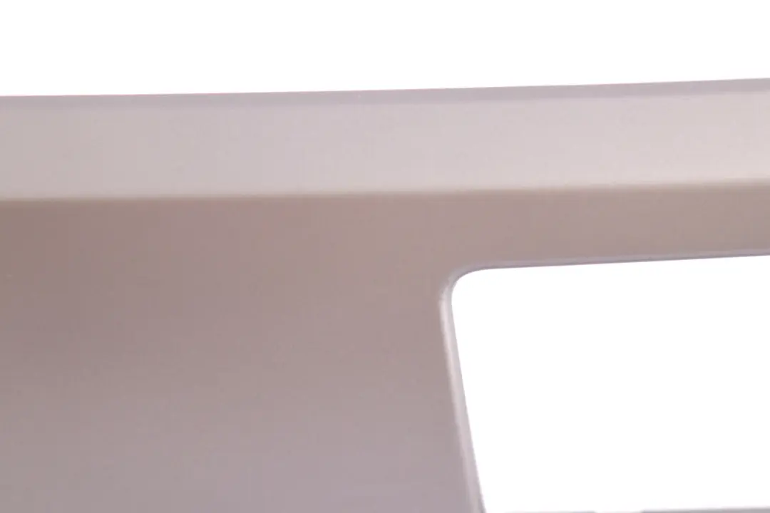 BMW 3 Series E90 Decorative Dashboard Strip Trim Cover Titan 90 Silver - SKU rhd-7132846-5 - Part number 7132846
