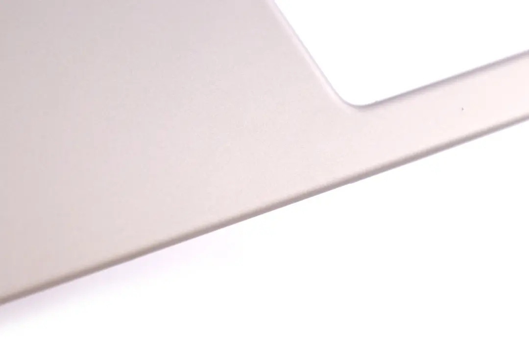 BMW 3 Series E90 Decorative Dashboard Strip Trim Cover Titan 90 Silver - SKU rhd-7132846-5 - Part number 7132846