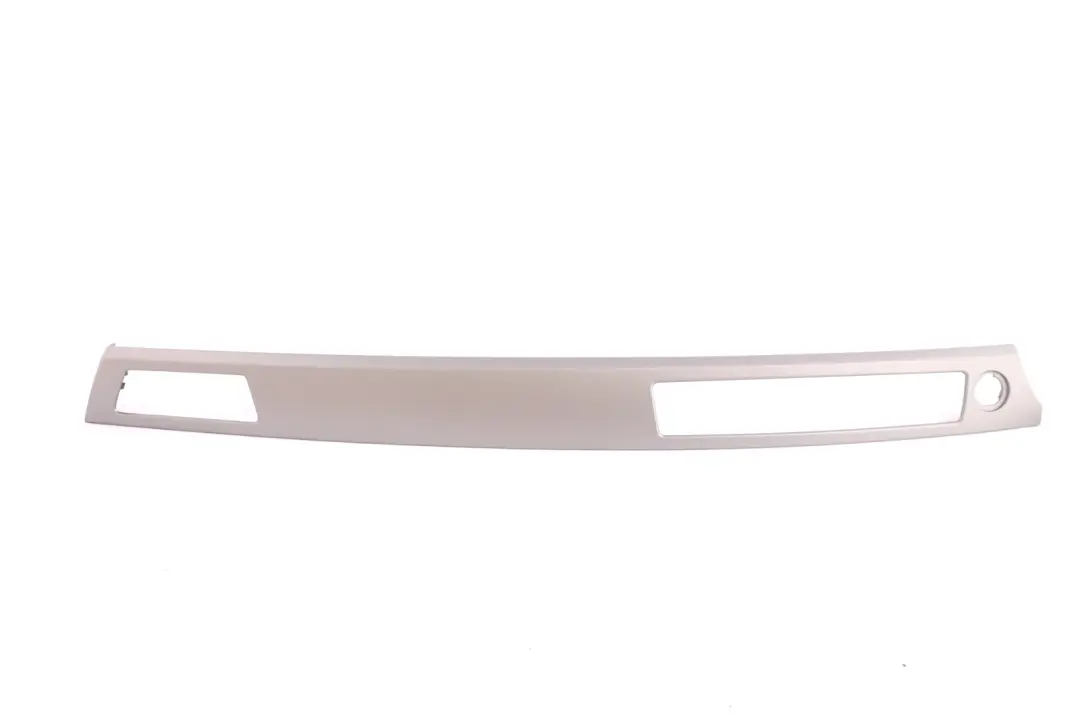 BMW 3 Series E90 Decorative Dashboard Strip Trim Cover Titan 90 Silver - SKU rhd-7132846-5 - Part number 7132846