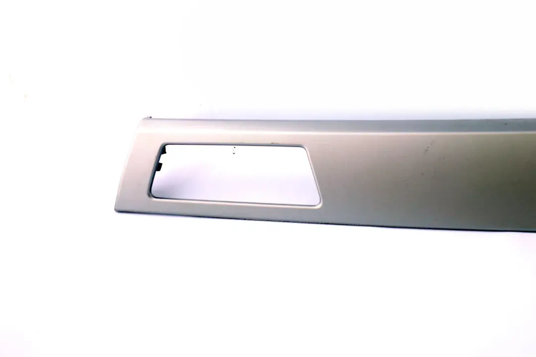 Decorative Dashboard Strip Left N/S Titan Silver to BMW 3 Series 6 E90 E91 with Part number 7132846 BMW 3 Series 6 E90 E91 Decorative Dashboard Strip Left N/S Titan Silver - SKU rhd-7132846-6 - Part number 7132846