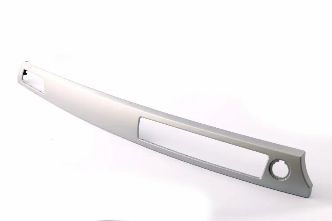 Decorative Dashboard Strip Left N/S Titan Silver to BMW 3 Series 6 E90 E91 with Part number 7132846 BMW 3 Series 6 E90 E91 Decorative Dashboard Strip Left N/S Titan Silver - SKU rhd-7132846-6 - Part number 7132846
