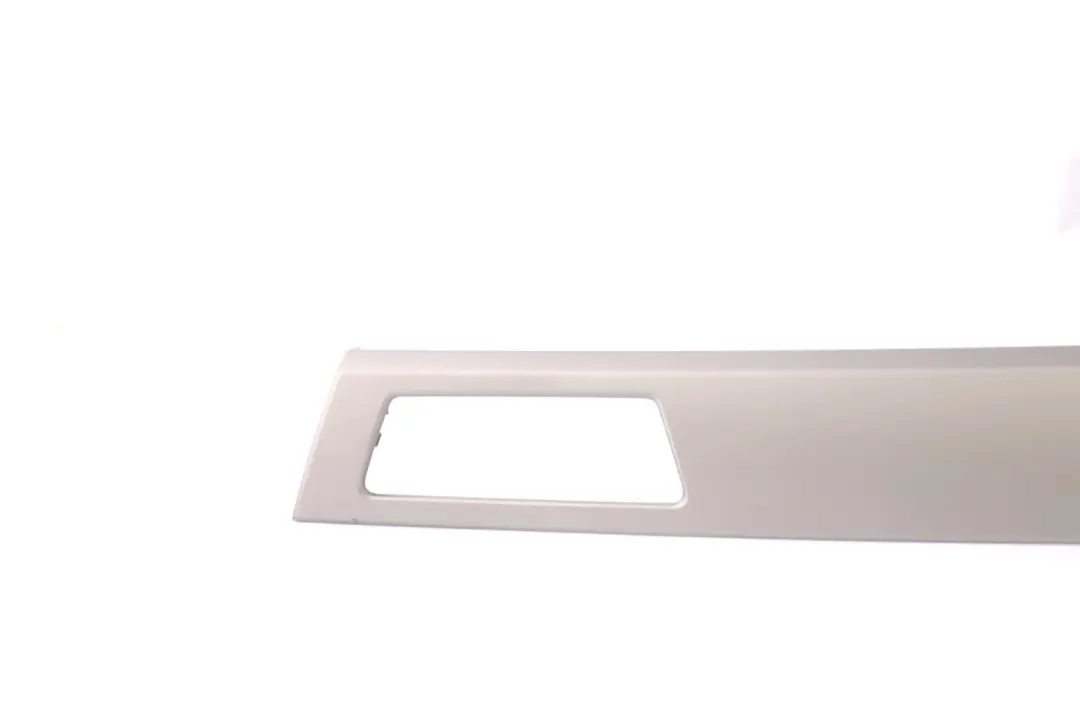 BMW 3 Series E90 E91 Decorative Dashboard Strip Trim Titan 90 Silver - SKU rhd-7132846 - Part number 7132846