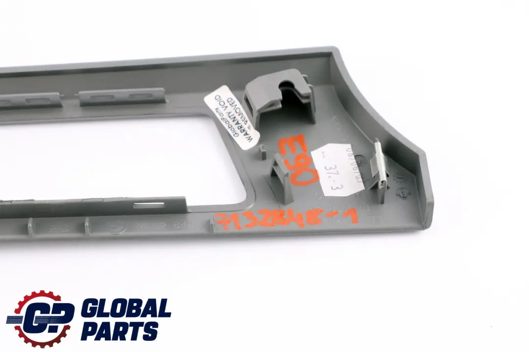 Decorative Strip Dashboard Front Right O/S Titan 90 Silver to BMW 3 Series E90 E91 with Part number 7132848 BMW 3 Series E90 E91 Decorative Strip Dashboard Front Right O/S Titan 90 Silver - SKU rhd-7132848-1 - Part number 7132848