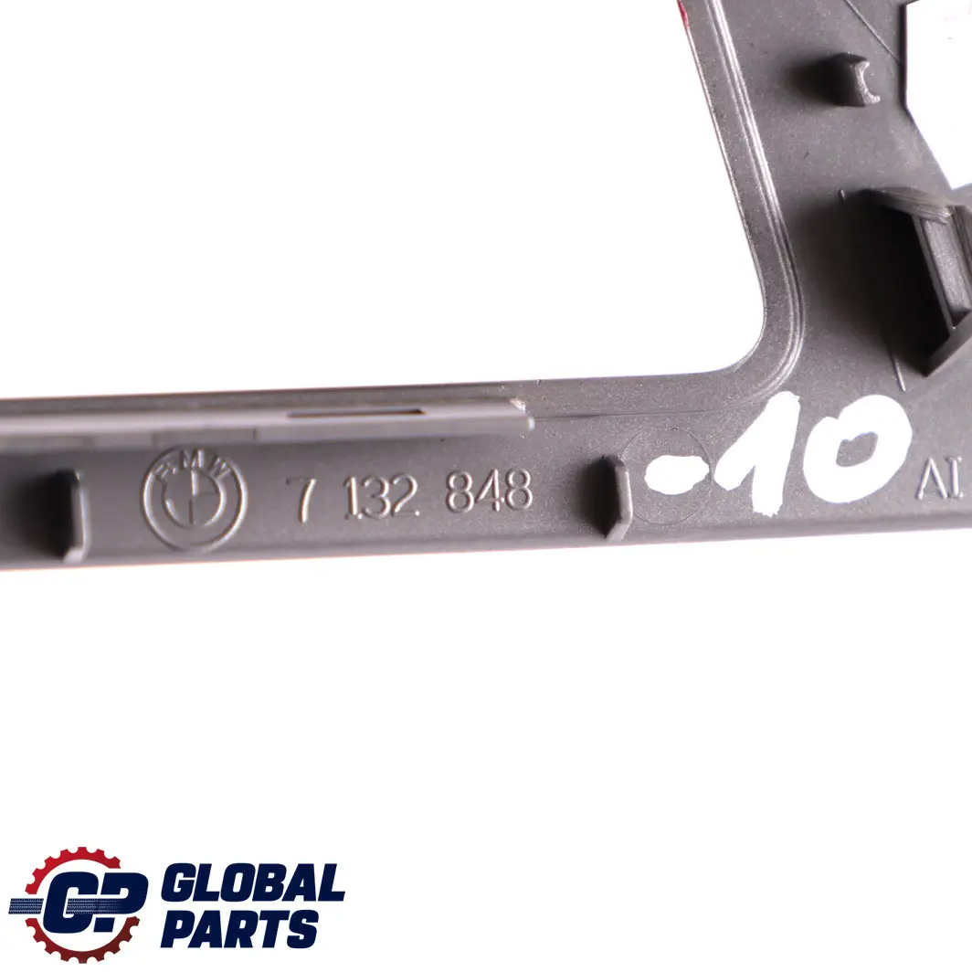 Decorative Strip Dashboard Right O/S Titan 90 Silver to BMW 3 Series E90 E91 with Part number 7132848 BMW 3 Series E90 E91 Decorative Strip Dashboard Right O/S Titan 90 Silver - SKU rhd-7132848-10 - Part number 7132848