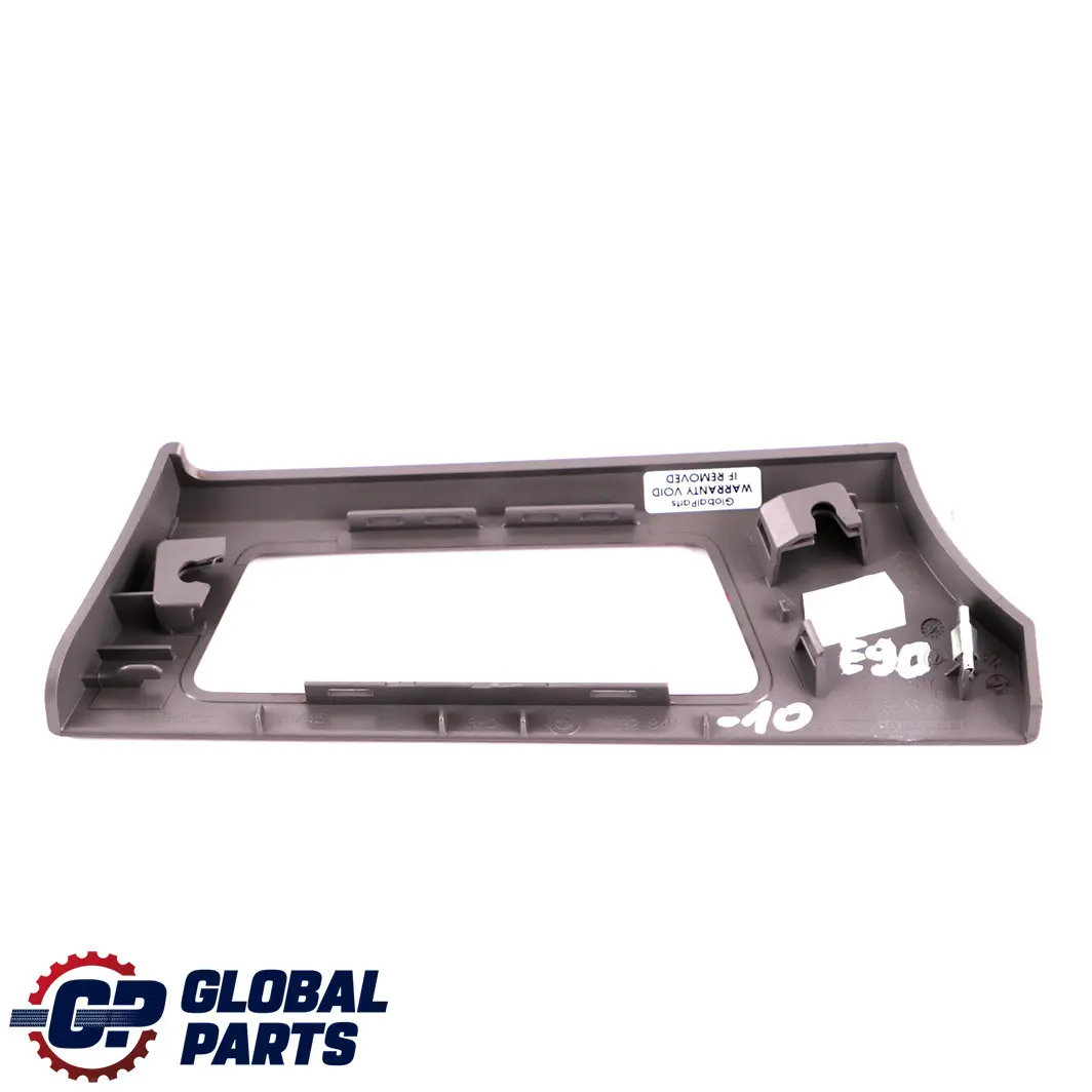 Decorative Strip Dashboard Right O/S Titan 90 Silver to BMW 3 Series E90 E91 with Part number 7132848 BMW 3 Series E90 E91 Decorative Strip Dashboard Right O/S Titan 90 Silver - SKU rhd-7132848-10 - Part number 7132848