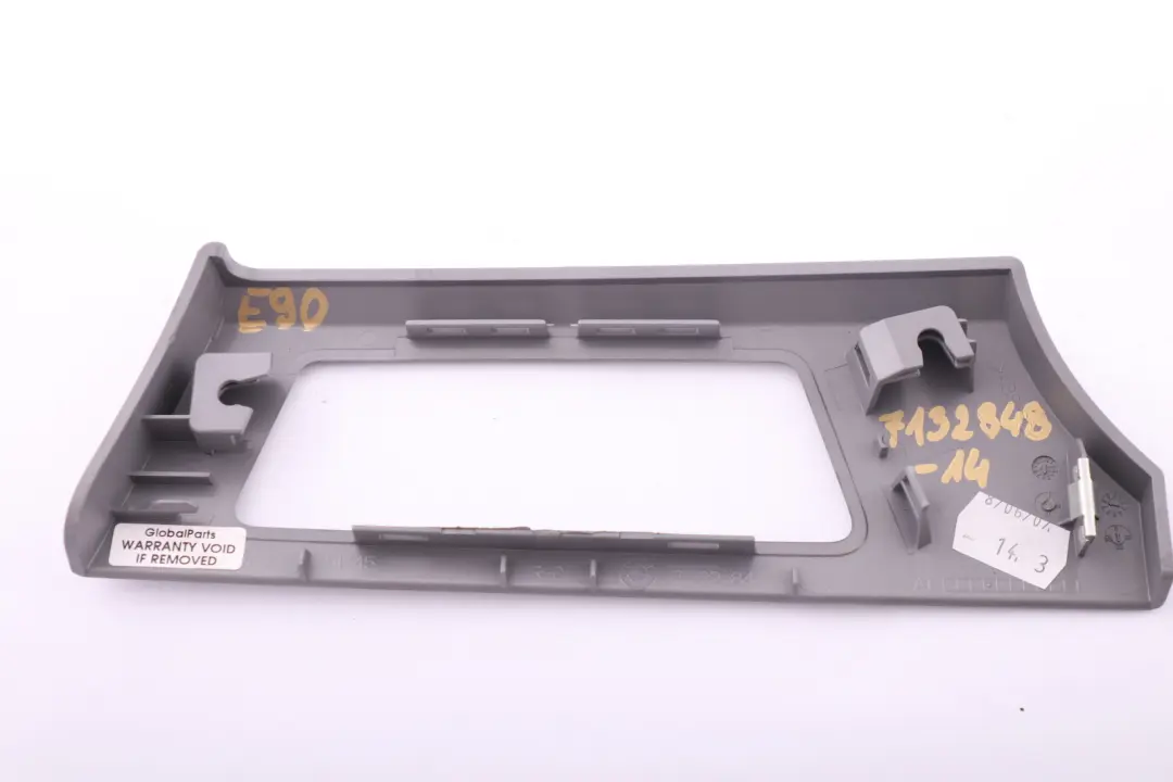 BMW 3 Series 14 E90 E91 Decorative Strip Dashboard Front Right O/S Titan 90 - SKU rhd-7132848-14 - Part number 7132848