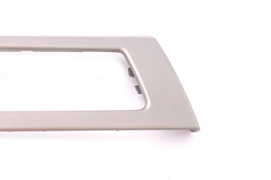 BMW 3 Series E90 E91 Decorative Strip Dashboard Front Right O/S Titan 90 Silver - SKU rhd-7132848-2 - Part number 7132848
